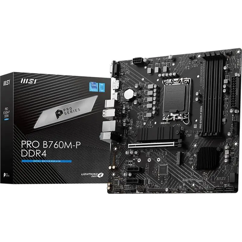 Материнська плата MSI Pro B760M-P DDR4 Socket 1700 - фото 4