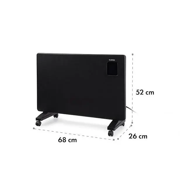 Конвекционный обогреватель Klarstein Bensin Smart 1500 (10035401) - фото 10