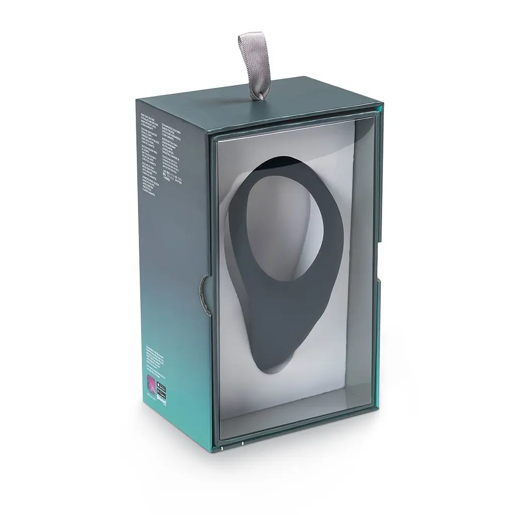 Смарт-віброкільце під одяг VERGE BY WE-VIBE SLATE, охоплює пеніс та мошонку, 10 режимів - фото 10