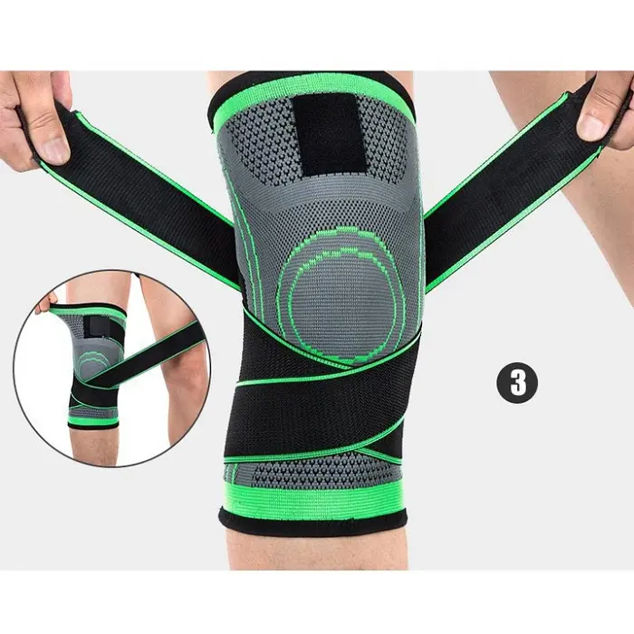 Бандаж на коліно спортивний наколінник еластичний компресійний Knee Support - фото 7