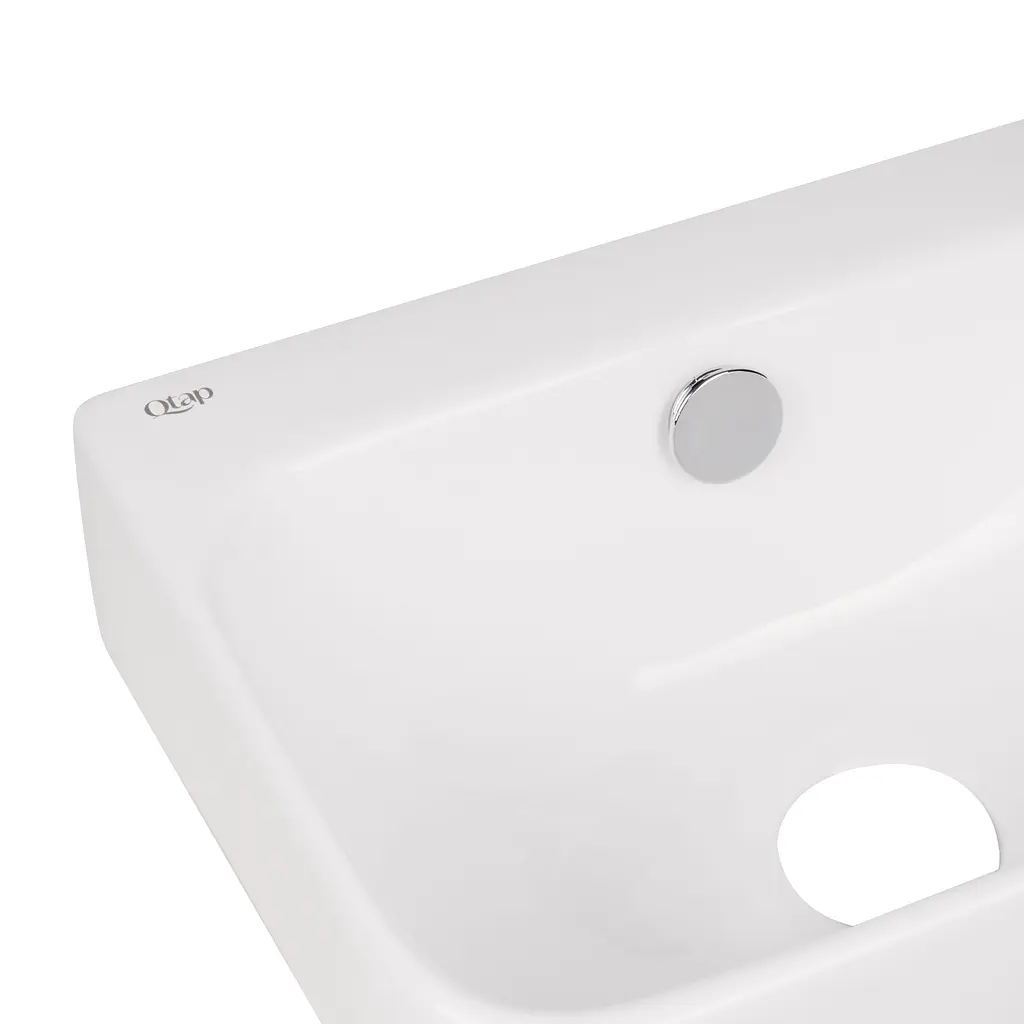 Умивальник Qtap Tern 450x250x158 White QT1711H02LW, Білий - фото 5