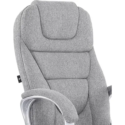 Офисное кресло GT Racer X-2852 Classic Fabric, серое (X-2852 Classic Fabric Gray) - фото 6