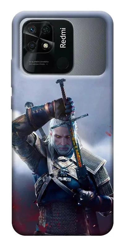TPU чехол Demsky The witcher gerald для Xiaomi Redmi 10C