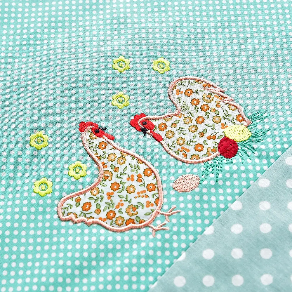 Набор Ideia Пасхальный, с вышивкой (8-34982 ментол) - фото 3