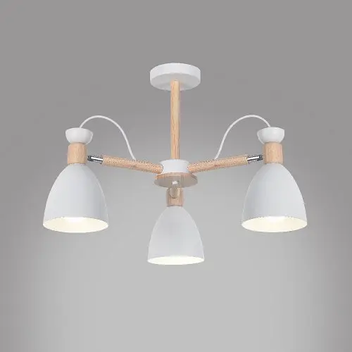 Накладний світильник Ardero AL6193-1ARD SCANDY під лампу білий - фото 2