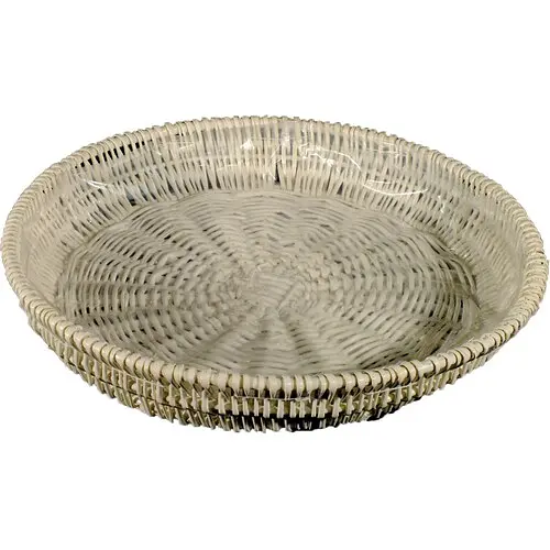 Кошик M плетений плоский - фото 2