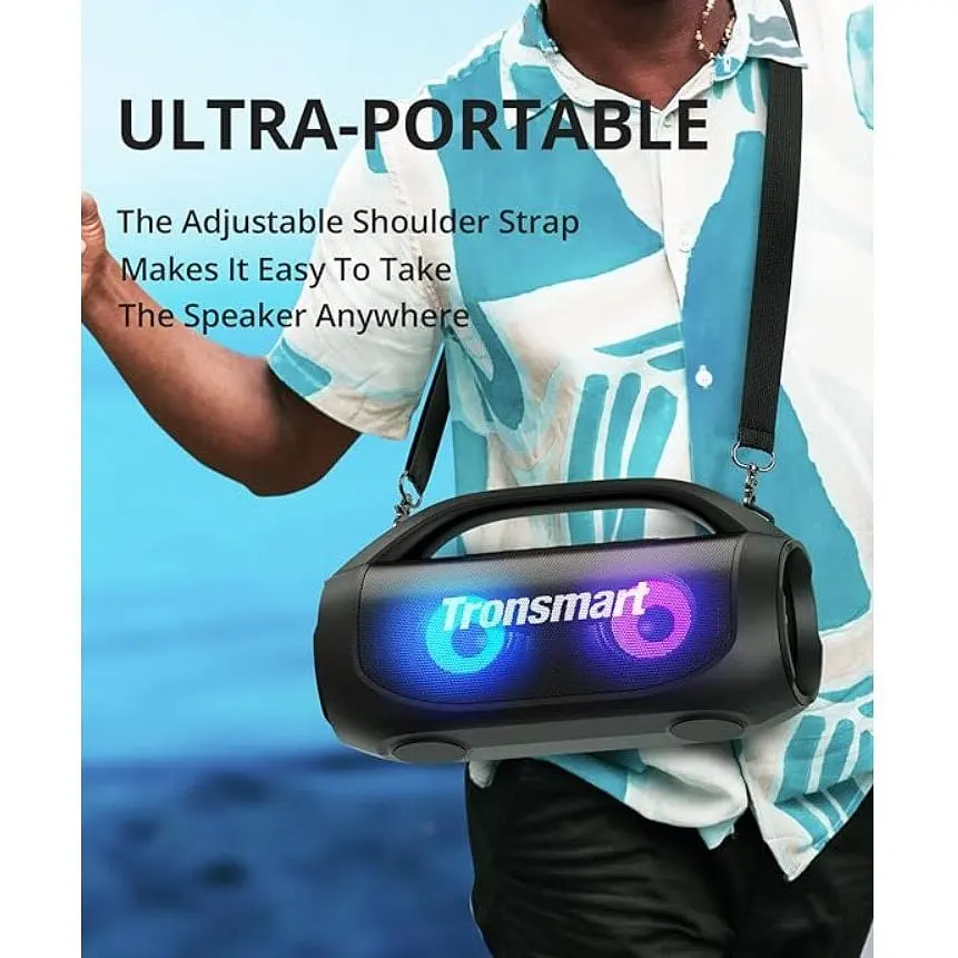 Портативна колонка Tronsmart BangSE 40W TWS Bluetooth Black - фото 10