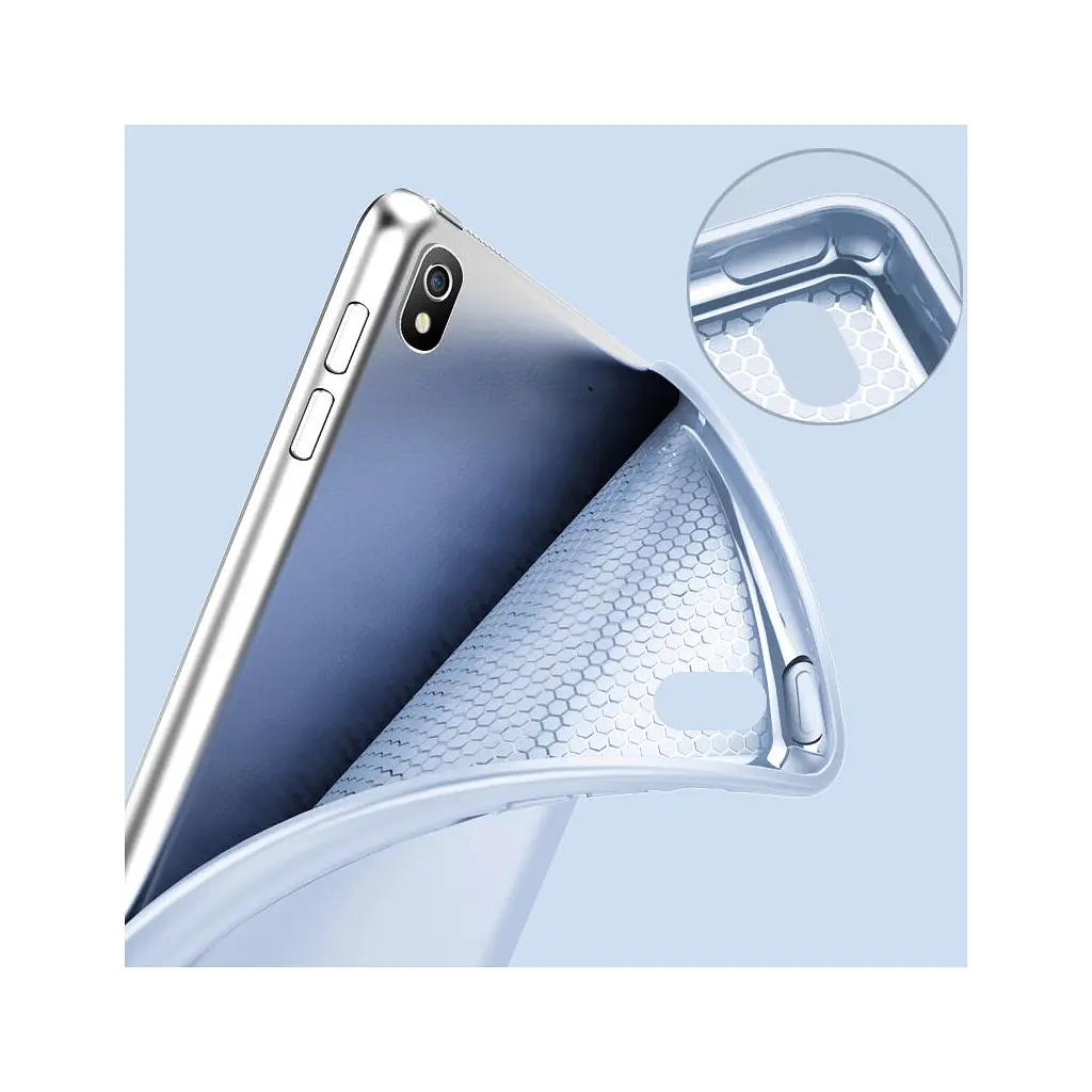 Чохол до планшета BeCover Tri Fold Soft TPU Silicone Apple iPad Air 5 (2022) 10.9" Light Blue (708510) - фото 4
