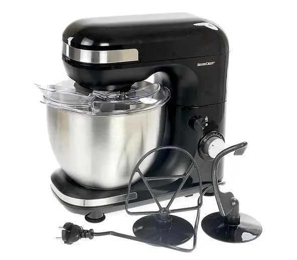 Міксер планетарний - тістоміс Silver Crest SKM 600 A1 black 5 л
