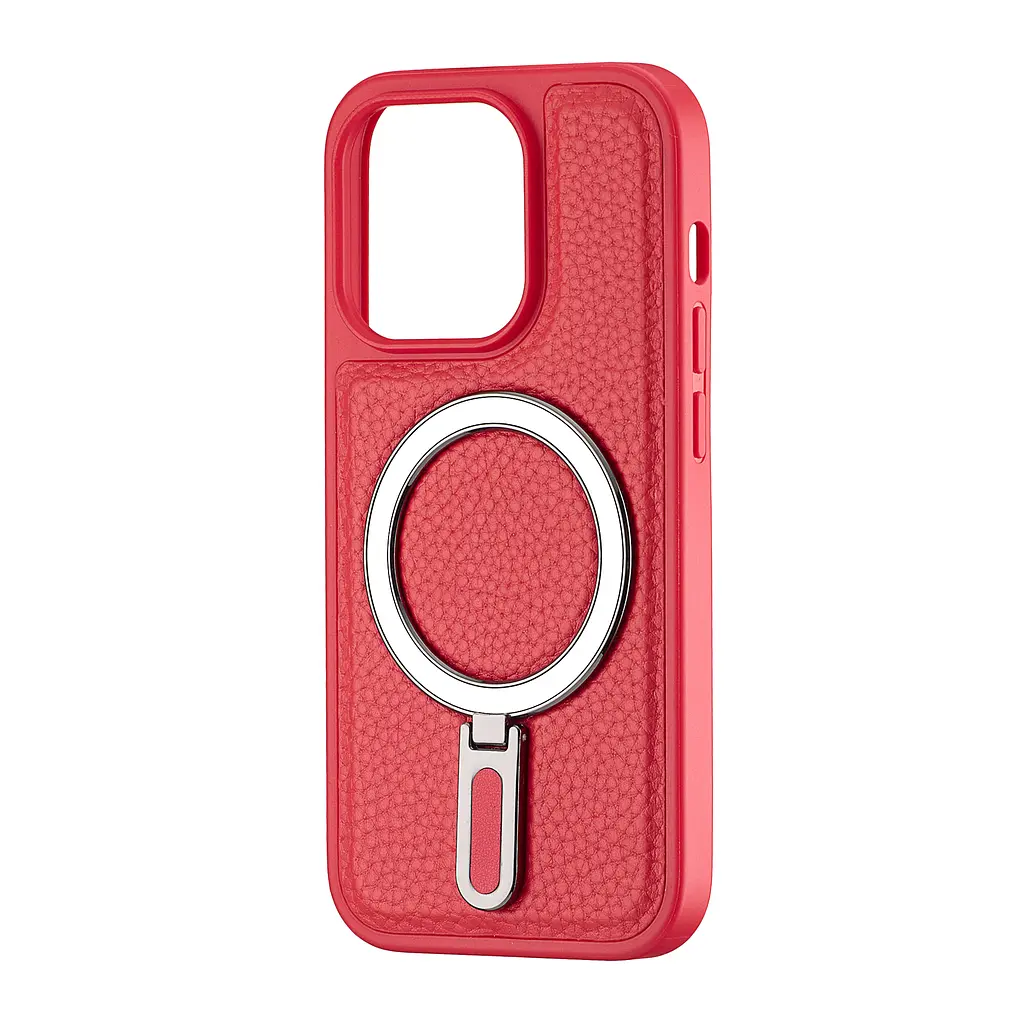 Чохол Jinduka Leather Ringo iPhone 14 Pro Red
