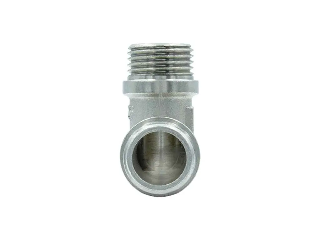 Кут RAFTEC 1/2" латунь, ЗЗ, DN15, нікель, UN01 - фото 3