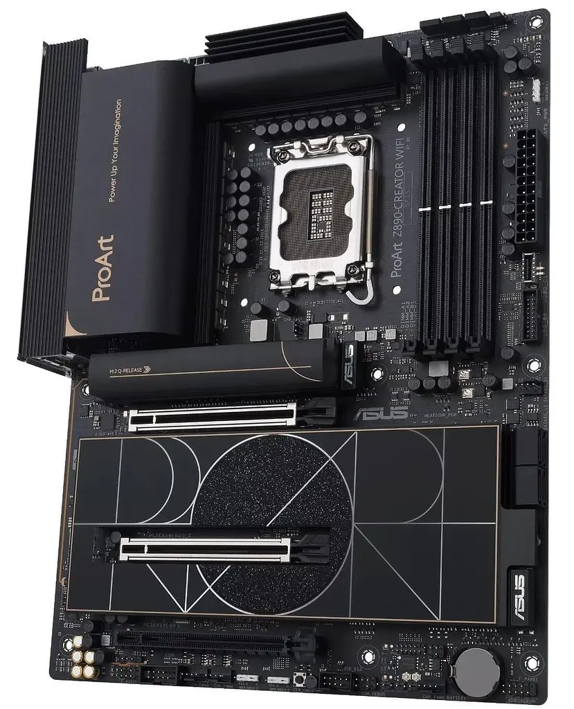 Материнська плата ASUS PROART Z890-CREATOR WIFI (PROART Z890-CREATOR WIFI) (Socket 1851, Intel Z890, ATX) Б/в - фото 2