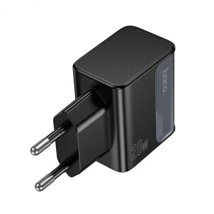 Зарядний пристрій від мережі HOCO CS71A PD20W 1Type-C/1USB Чорний - фото 3