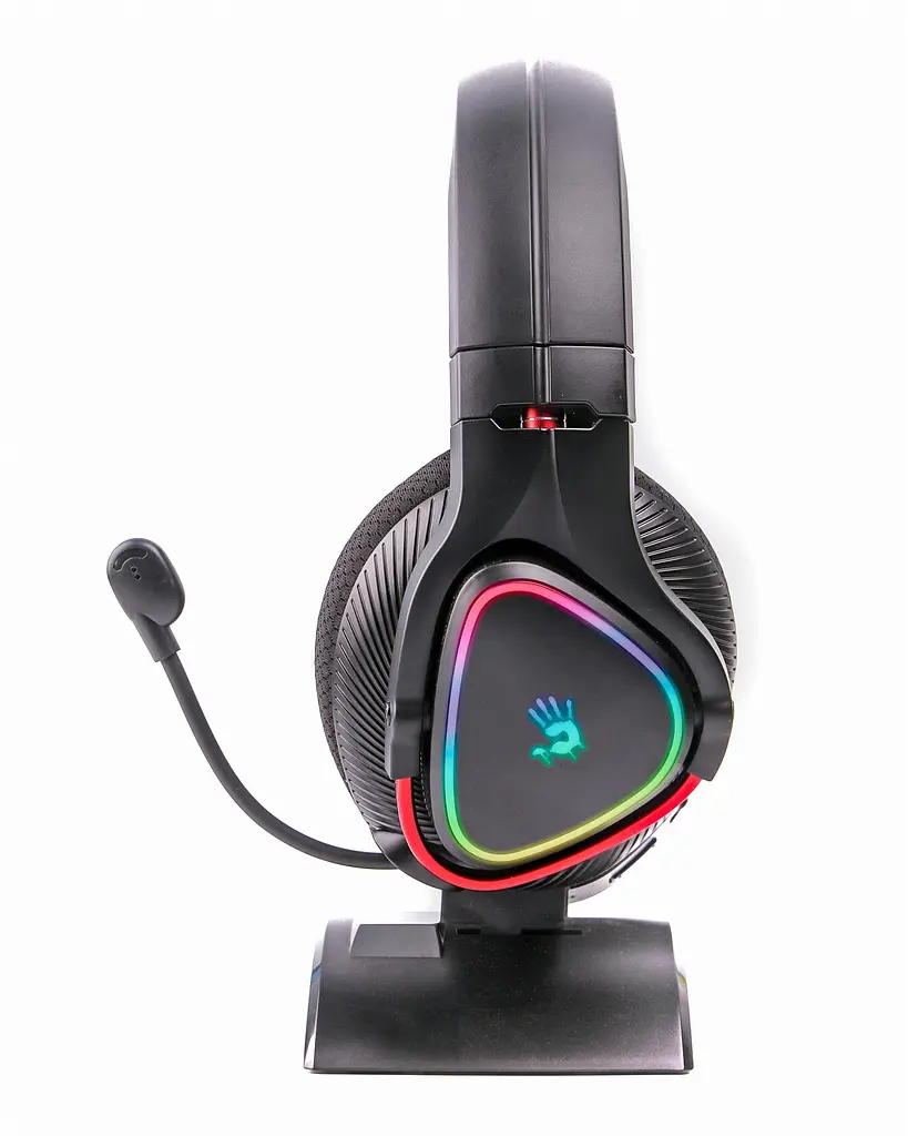 Bluetooth-гарнітура Bloody MR710 Black - фото 2