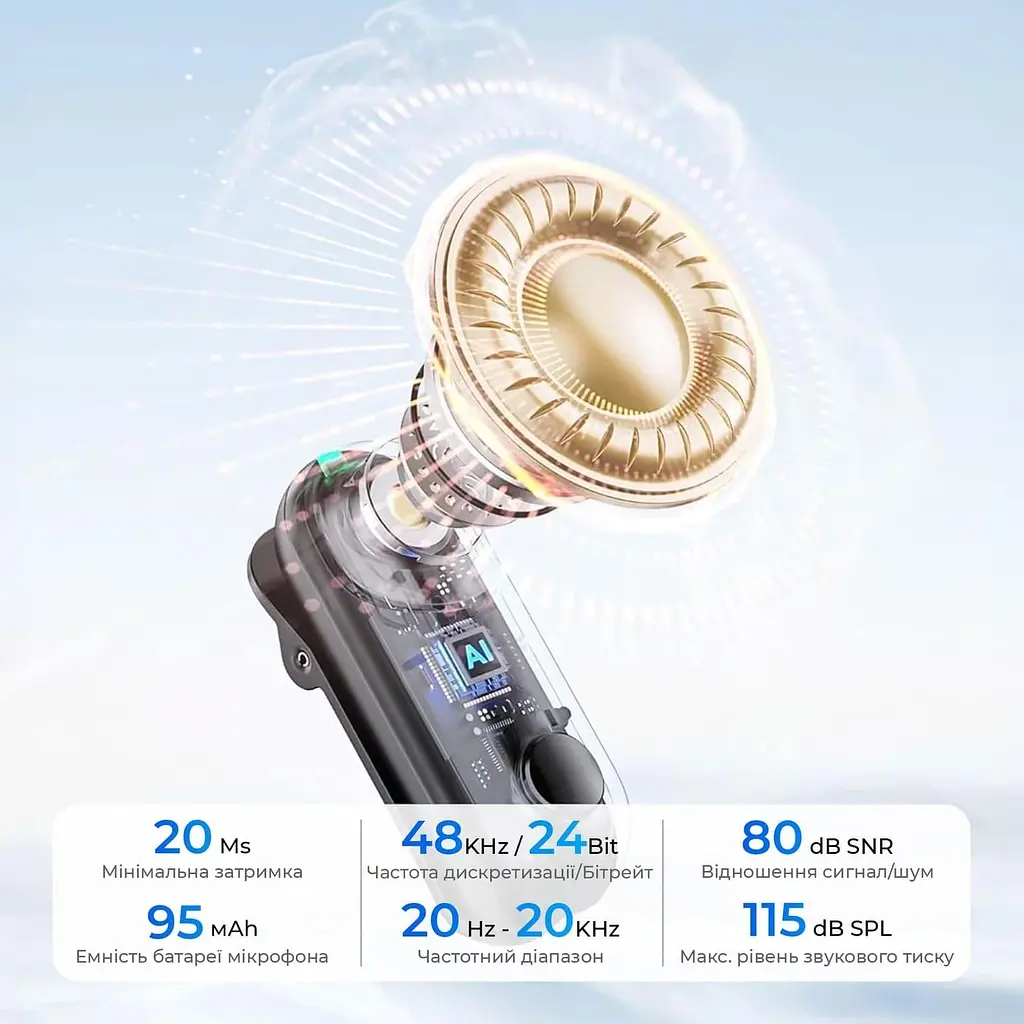 Микрофон Boya Magic-03 Type-C/TRS Black (Magic-03) - фото 12