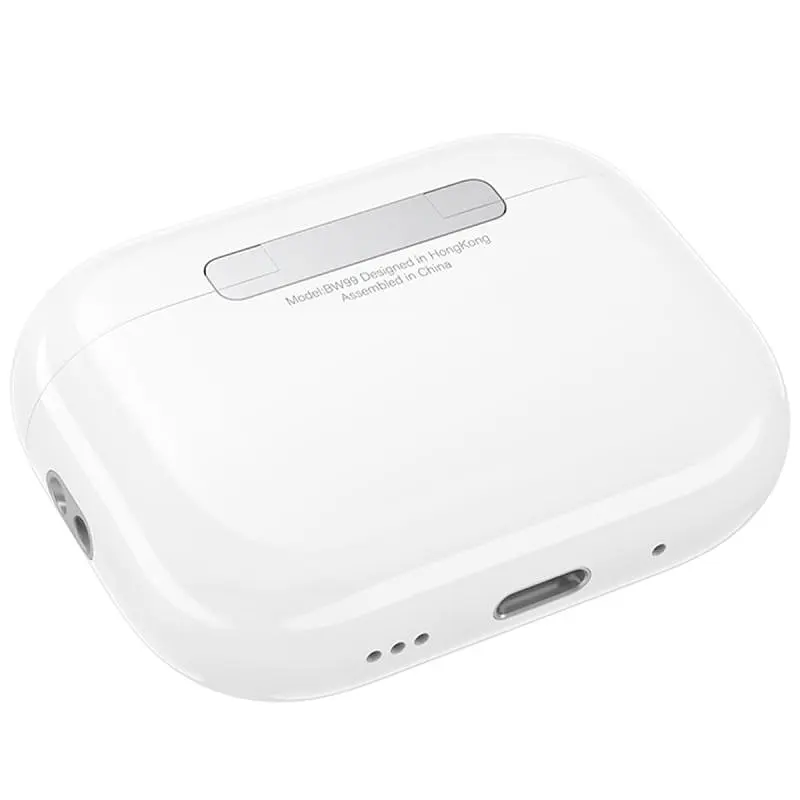 Беспроводные TWS наушники Borofone BW99 ANC White - фото 3