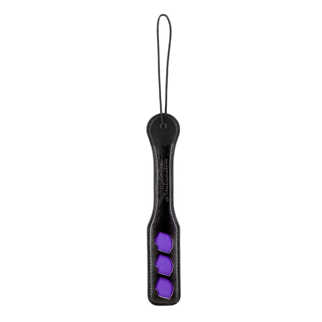 Паддл Punishment Purple Lips Paddle Black