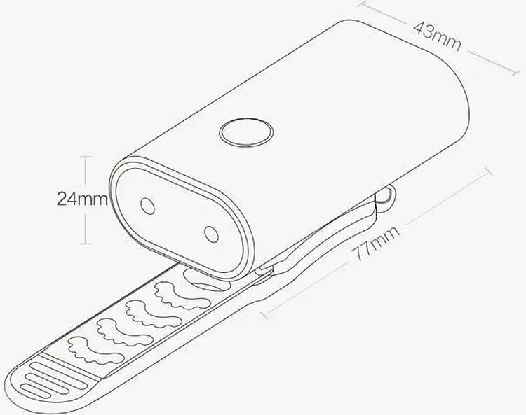 Велофонар Xiaomi AreoX BU80 Riding Headlights - фото 3