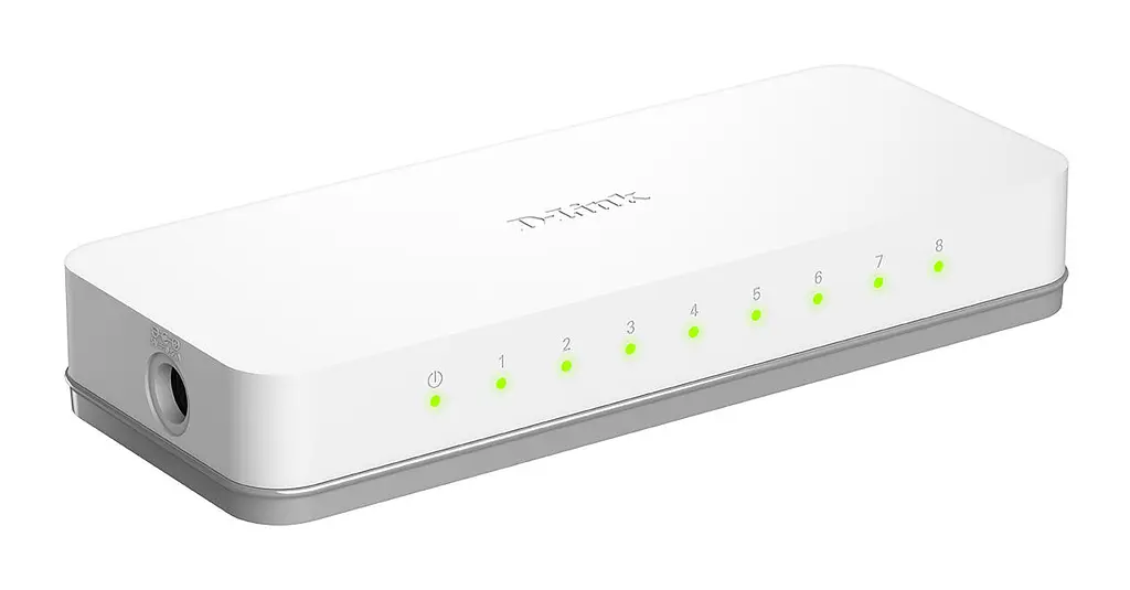 Комутатор GO-SW-8E 8xFE, Некерований D-Link teh0018219 - фото 4