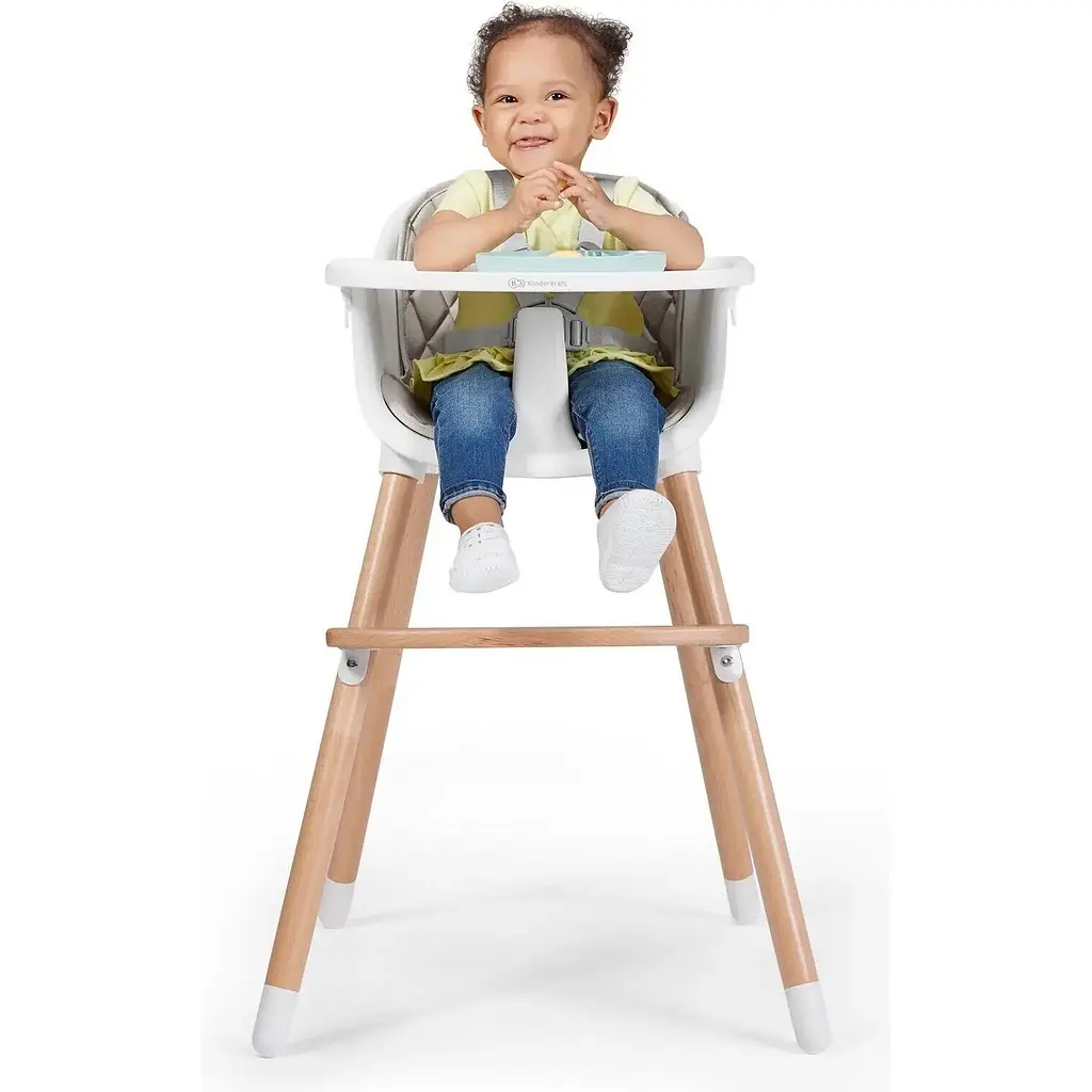 Стільчик для годування Kinderkraft Sienna Gray KKKSIENGRY0000 (00-00303941) - фото 10