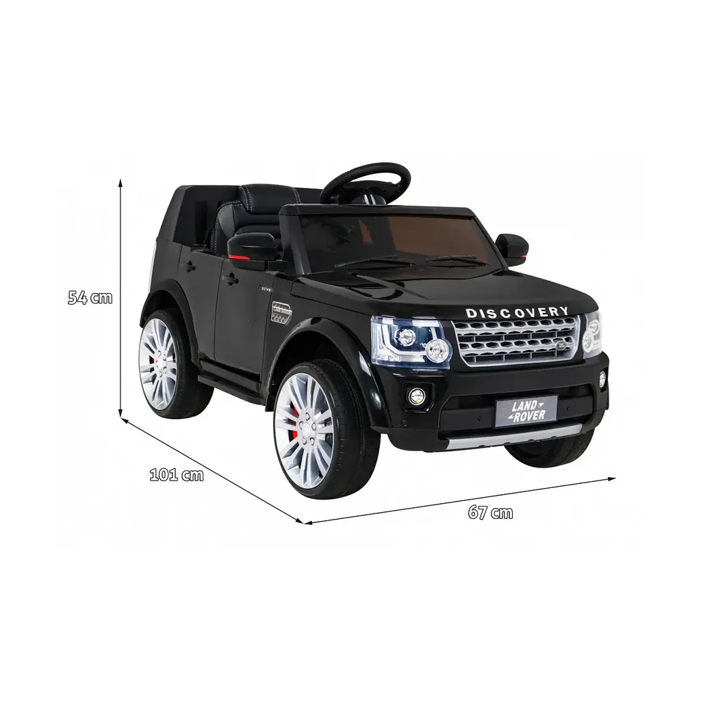 Електромобіль Ramiz Land Rover Discovery 12 В на пульті керування, White (PA.BDM0927.BIA) - фото 3