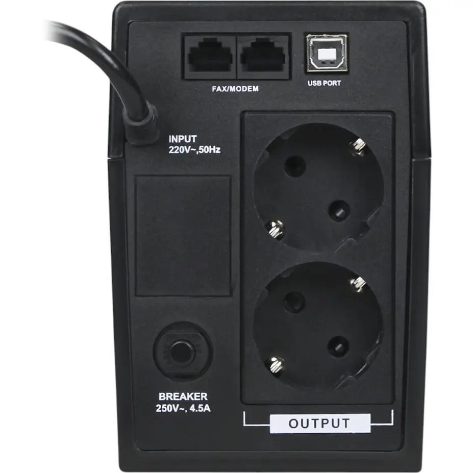 ДБЖ LogicPower U650VA-P (390Вт) - фото 4