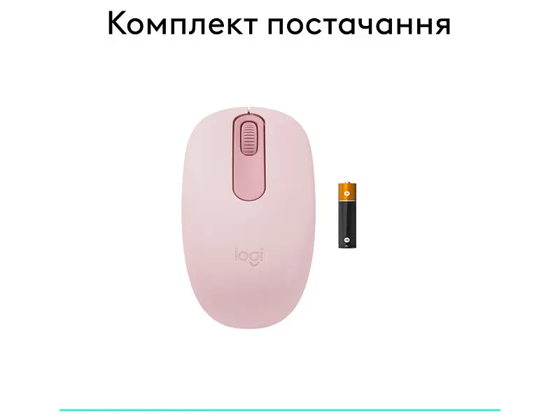Миша Logitech M196 Bluetooth Rose (910-007461) - фото 7