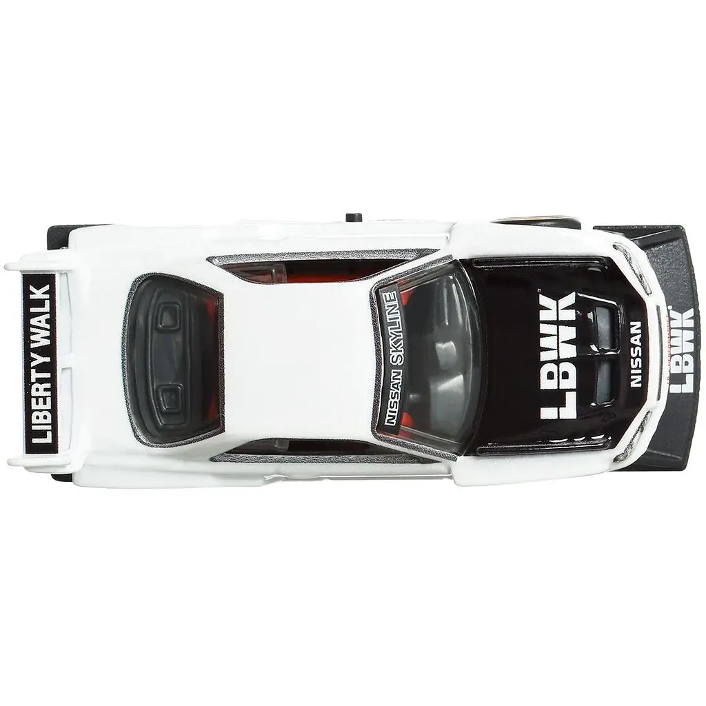 Автомодель Hot Wheels Boulevard Nissan Skyline Super Silhouette LB-ER34 біла з чорним (GJT68/HKF21) - фото 6