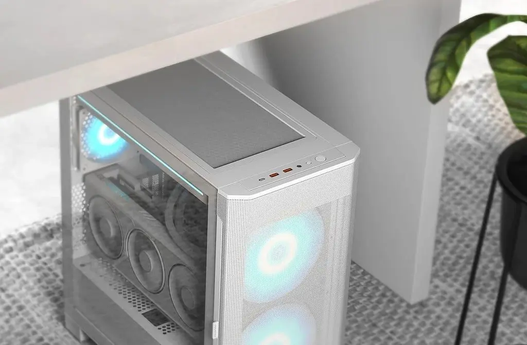 Корпус Cougar Airface FLO RGB White (AIRFACE FLO RGB White) - фото 12
