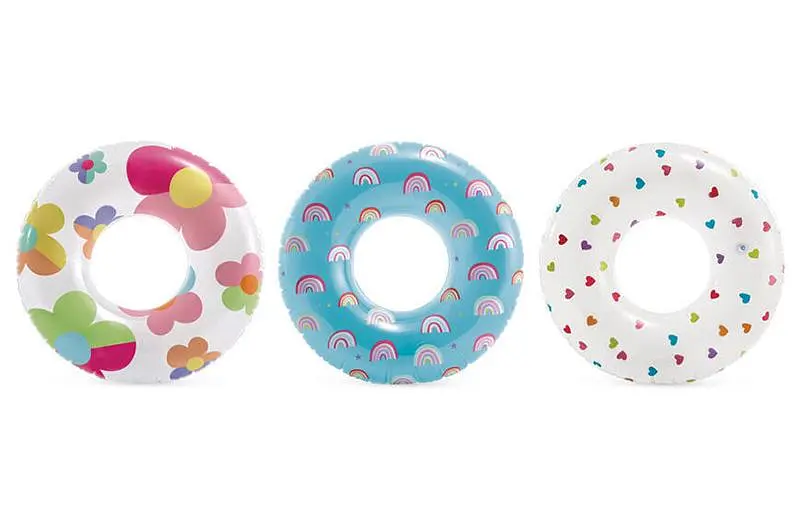 Надувне дитяче коло для плавання Intex Wet Set Collection 59259 діаметр 81 см від 8 років - фото 2