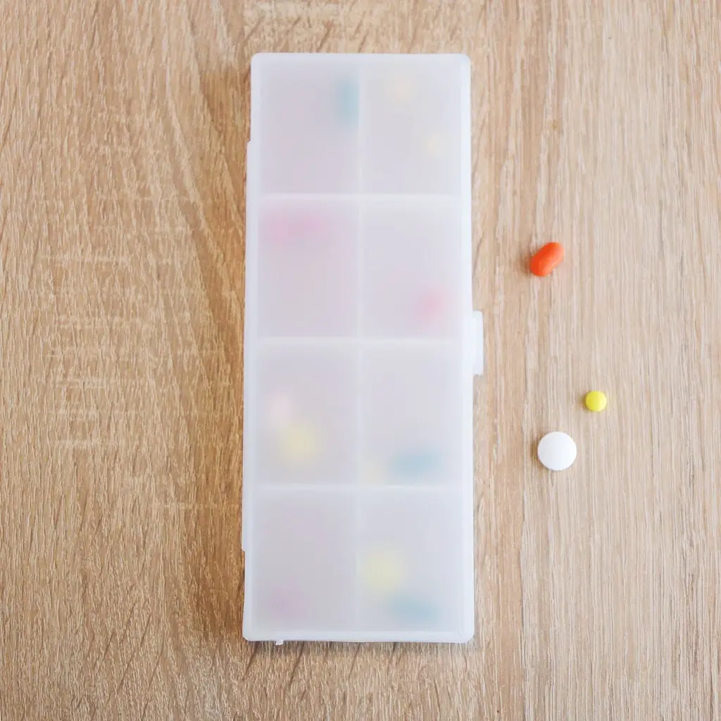 Органайзер МВМ My Home PC-08, 8 відділень 16.8х6.5х2 см прозорий (PC-08 T) - фото 7