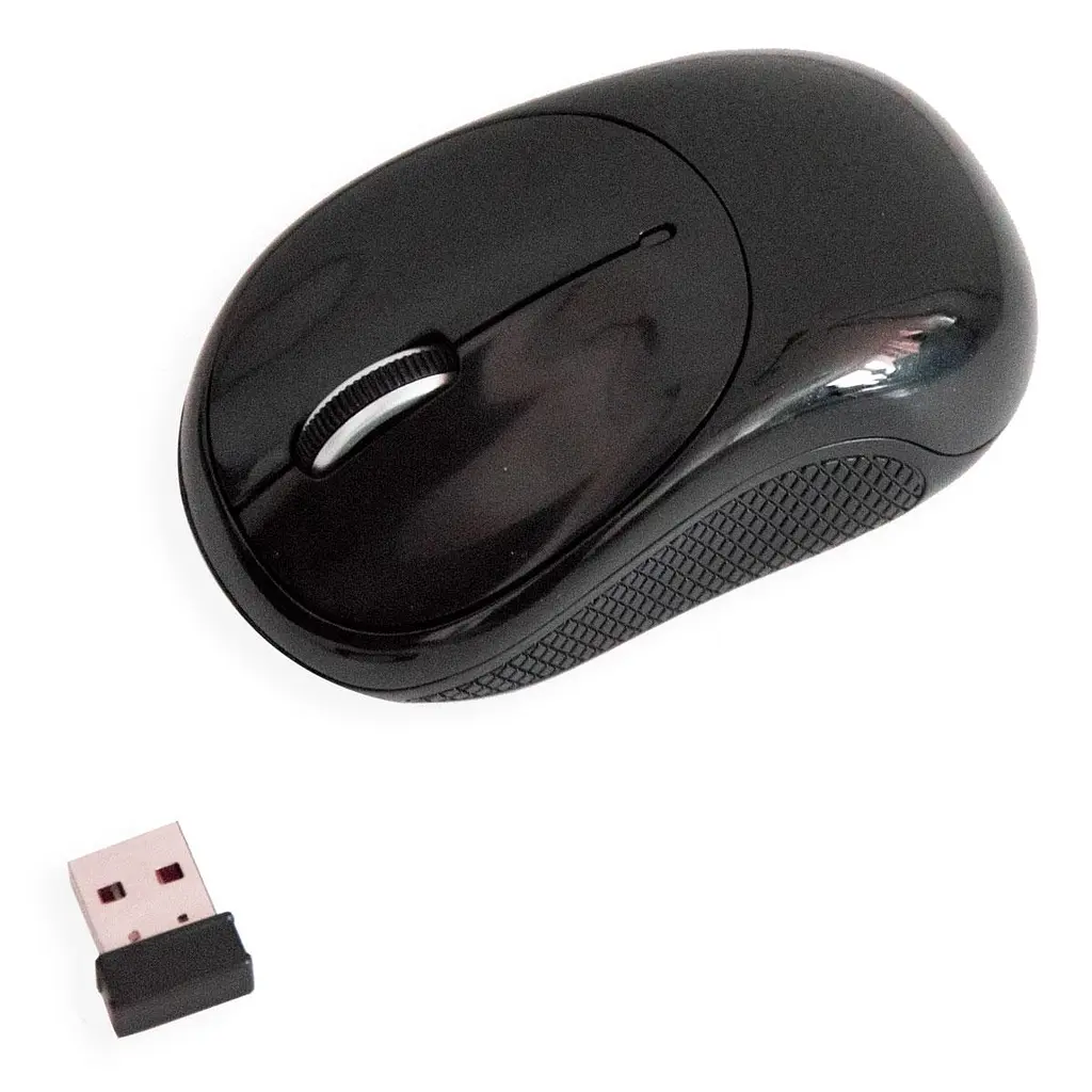 Бездротова мишка комп'ютерна Wireless Mouse G-185 Чорна, блютуз-миша для ноутбука ⁇ бездротова ведмедик (ST) - фото 2