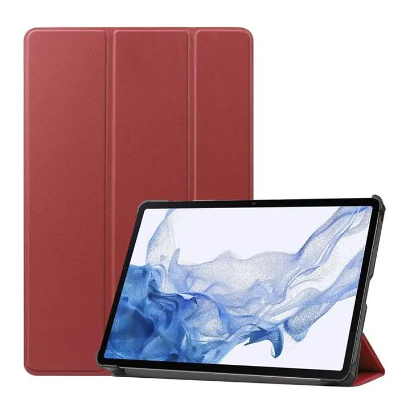 Чохол-книжка BeCover Smart Case для Samsung Galaxy Tab S10 Plus SM-X820/SM-X826 Червоний Wine (712239) - фото 5