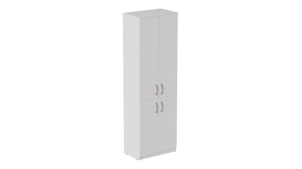 Шафа Анжело Ferrum-decor на 5 полиць з 4 дверима 1900x600x380 ДСП Біла 16 мм (FRD-105001) - фото 2