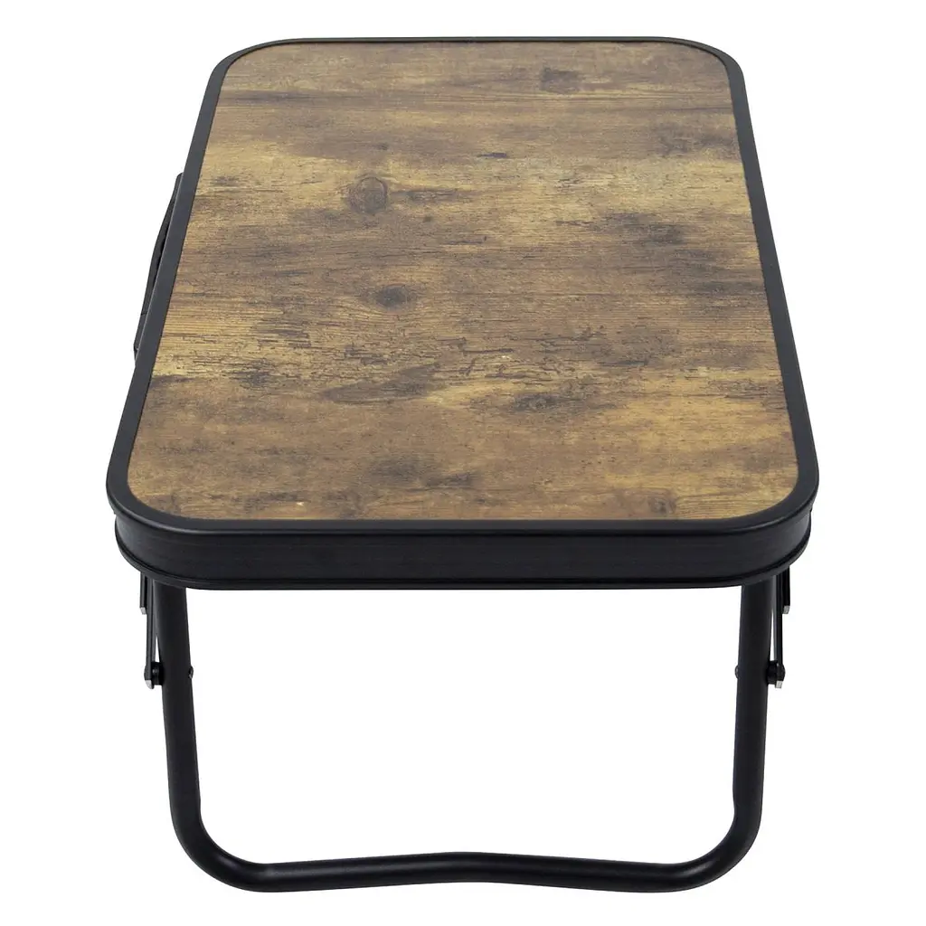 Стіл Bo-Camp Woodbine Compact 56x34 cm Black/Wood look (1404190) - фото 6