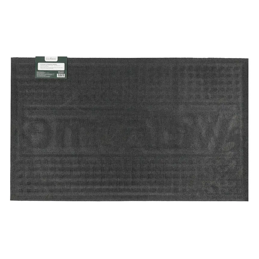 Килимок придверний Eco Fabric Welcome без кромки чорний 45 х 75 см (4575-010) - фото 4