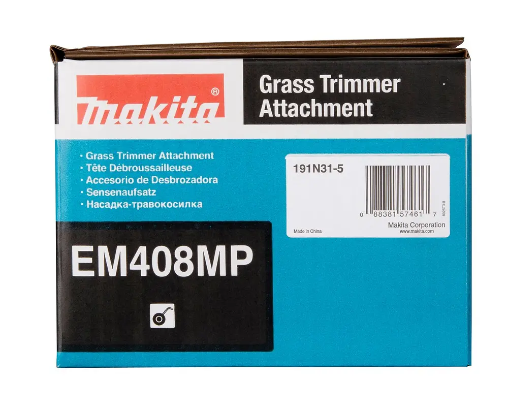 Насадка-коса з тримерною головкою EM408MP для Makita DUX18, DUX60, UX01G (191N31-5) - фото 7