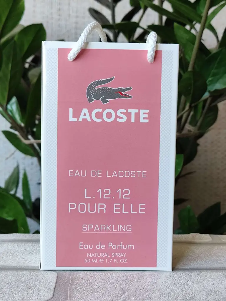 Парфюм женский, аромат по мотивам Eau De L.12.12 Pour Elle Sparkling, В СУМОЧКЕ (50 мл) - фото 3