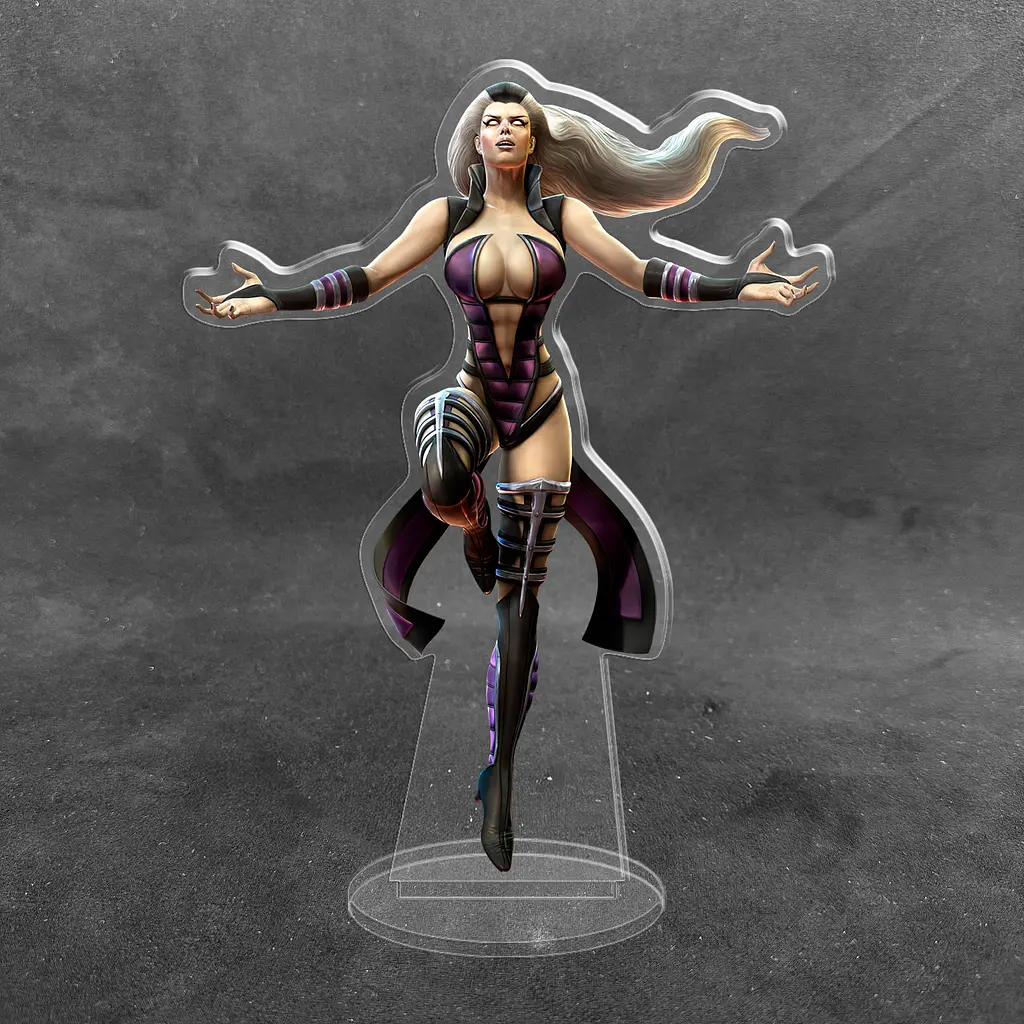 Акрилова колекційна фігурка Мортал комбат Mortal Kombat Sindel Сіндел 15 см