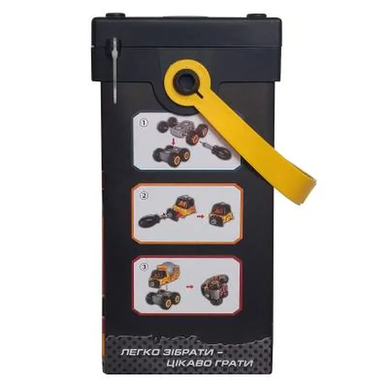 Конструктор Microlab Toys Будівельна техніка — бетономішалка (MT8908) - фото 4