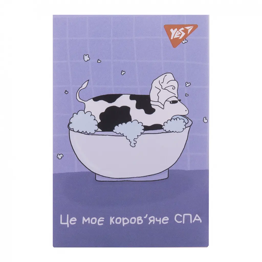 Блокнот Yes Таємне життя корів А7 48 аркушів клітинка 1 шт. в асортименті (152098) - фото 7