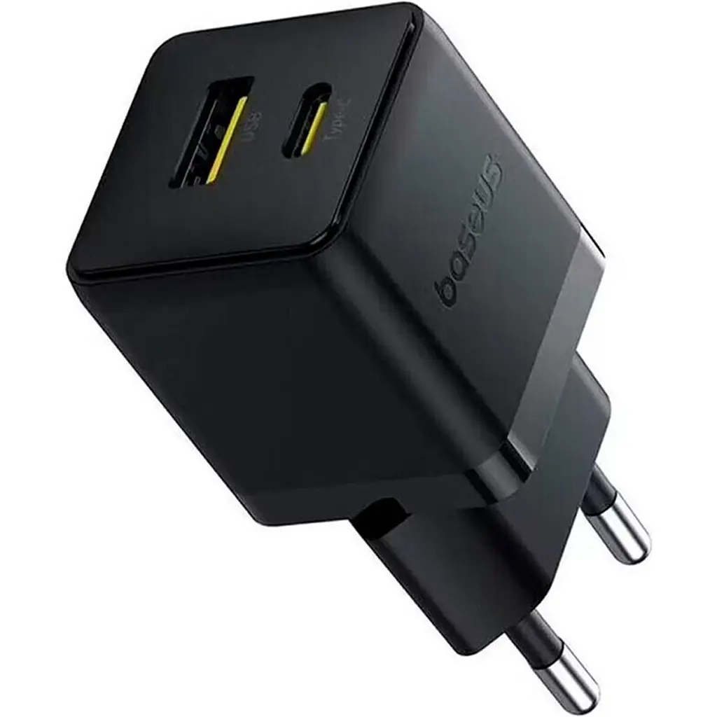 Мережевий зарядний пристрій Baseus Palm Fast Charger 30W Cluster Black (P1011160A113-00) [139989] - фото 5