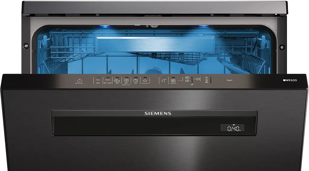 Siemens Посудомийна машина, 13компл., B, 60см, дисплей, чорна нержавіюча сталь - фото 3