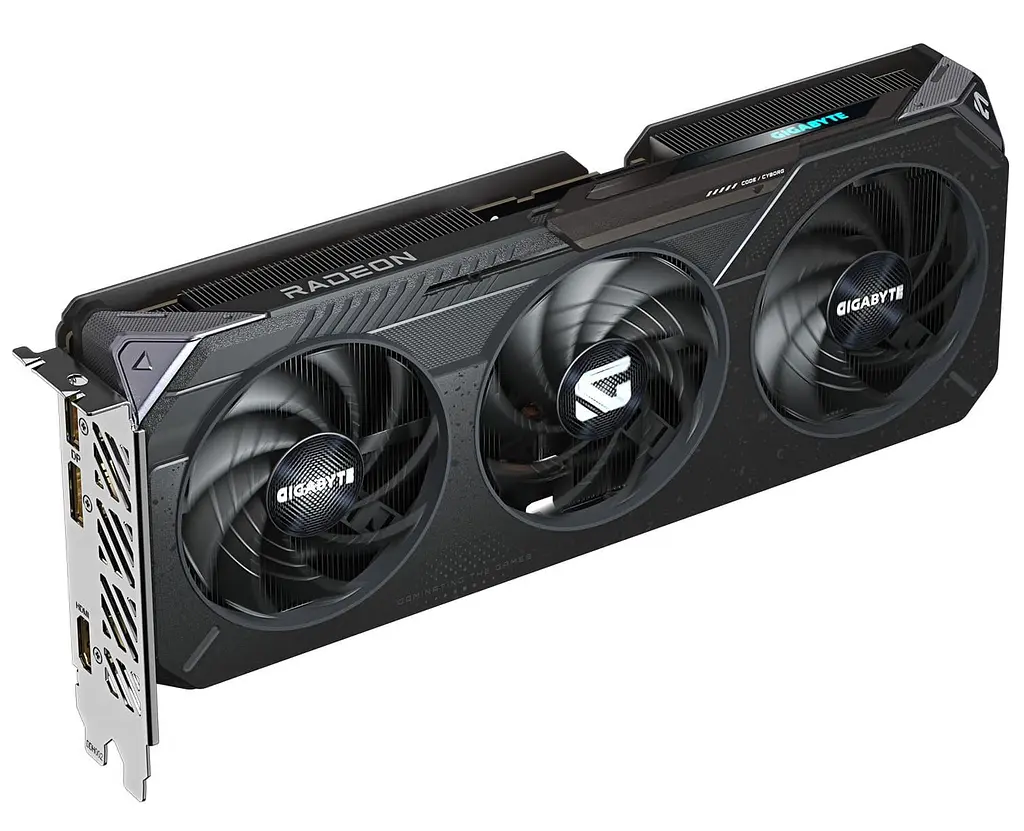 Видеокарта Gigabyte AMD Radeon RX 9060 XT 8Gb GAMING (GV-R9060XTGAMING-8GD) (GDDR6, 128 bit, PCI-E v5.0 x16) - фото 2