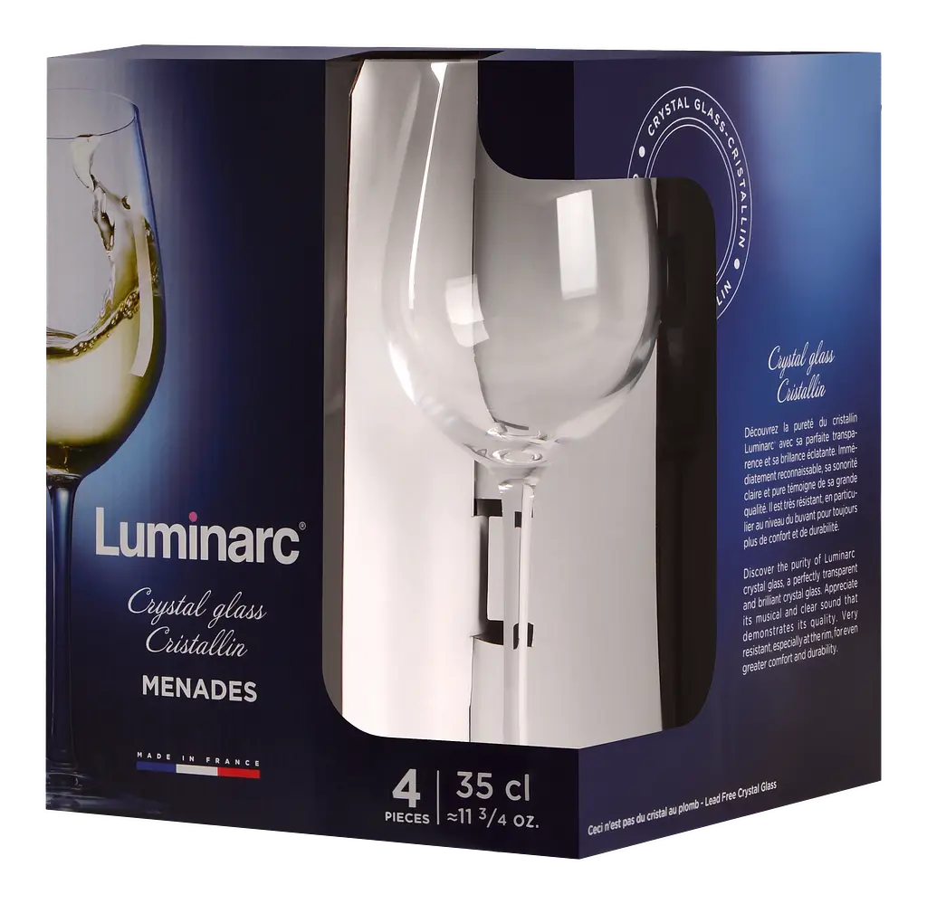 Набор бокалов Menades, 4х360 мл Luminarc kuh0016491 - фото 4