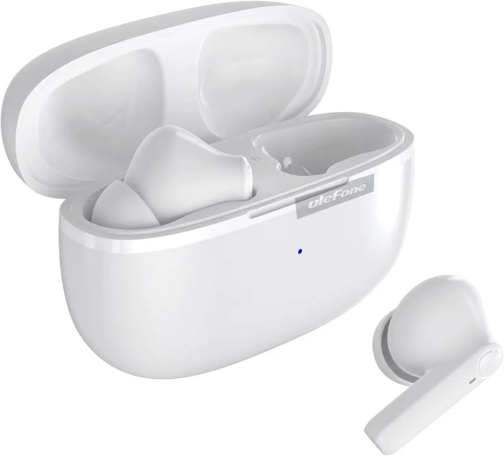 Беспроводные наушники Ulefone Buds, TWS, IPX4, BT5.1, 5h, white UA UCRF - фото 4