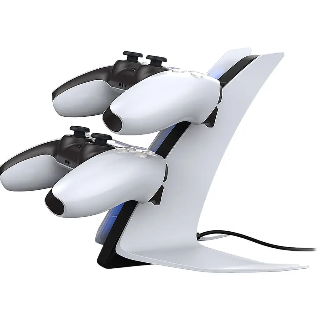 Зарядна станція Dobe TP5-0557 для PS5 DualSense White [165285] - фото 4