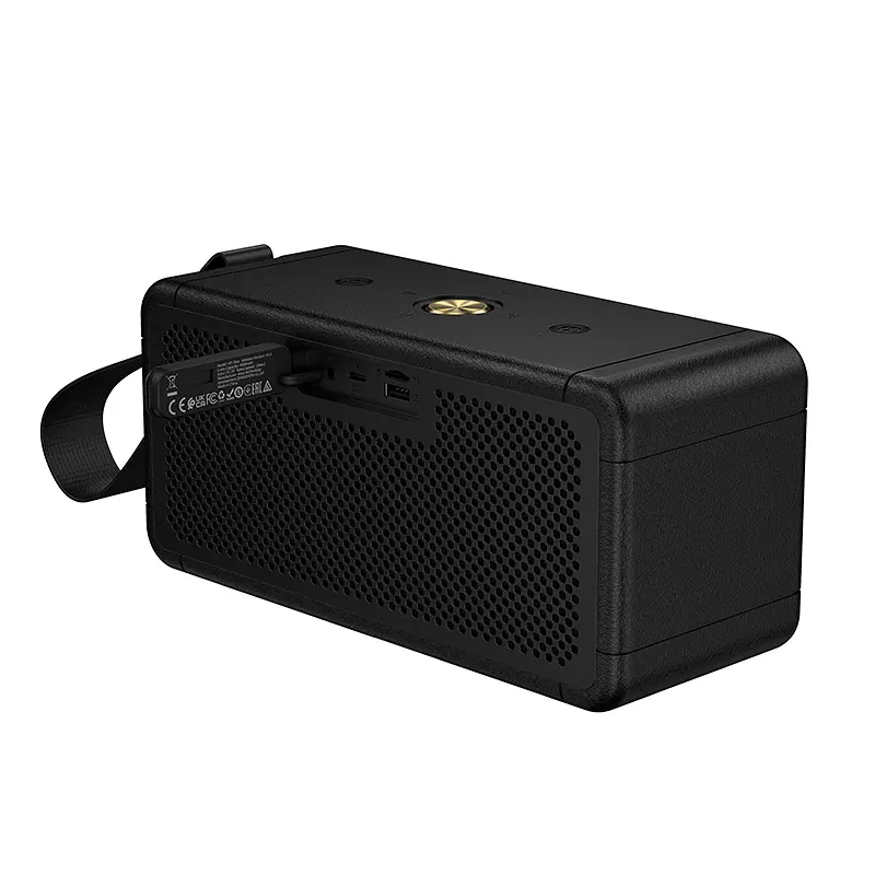 Портативна Bluetooth-колонка Hoco HT1 Max Marquis sports BT speaker Black - фото 3