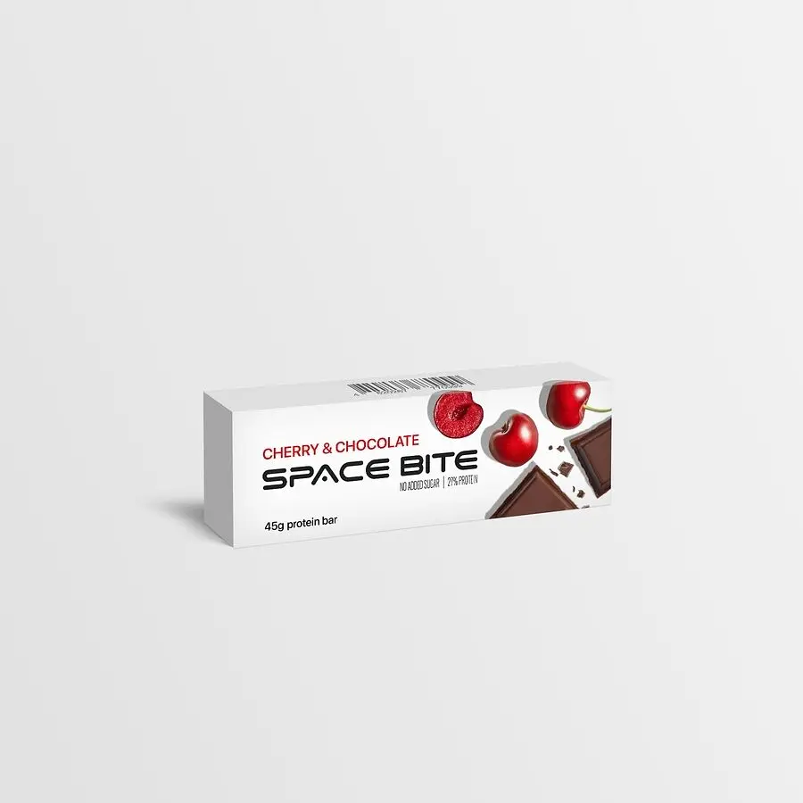 Батончики Spacefood Space Bite Protein Bar Chocolate-Cherry, 10*45 грам - фото 3