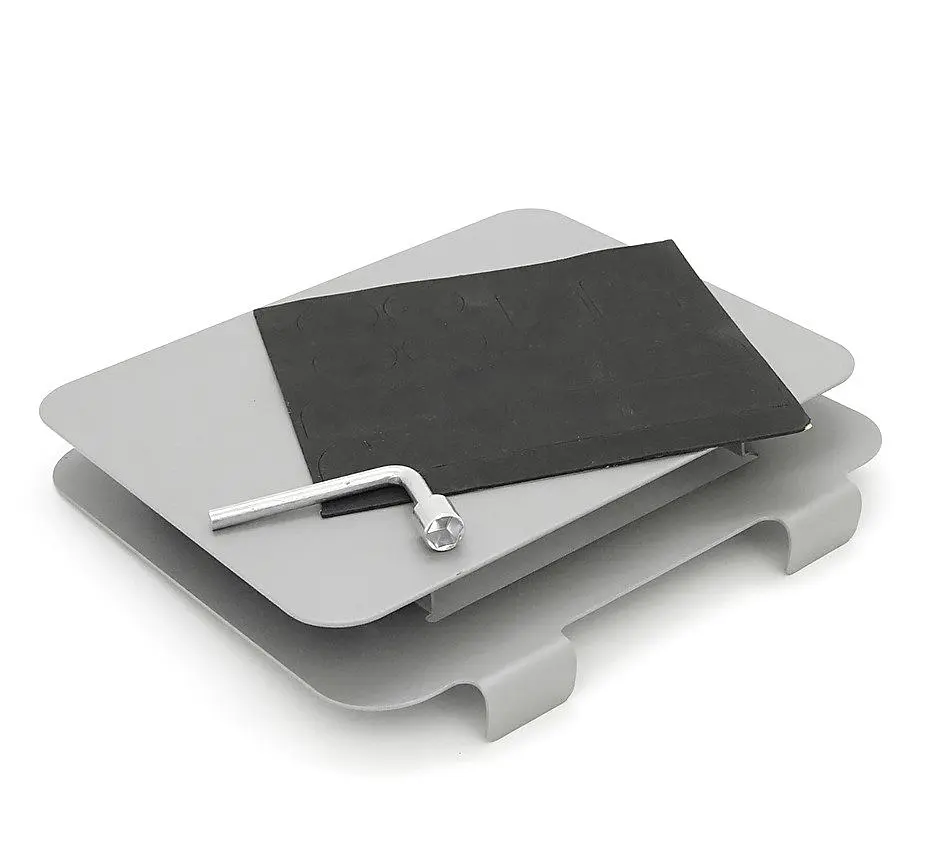 Підставка для ноутбука планшета Voltronic LS-18 Silver складана, поворотна - фото 4